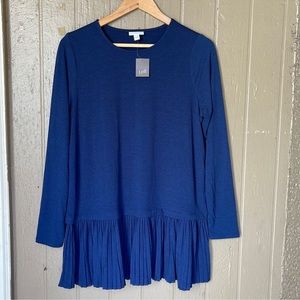 J.Jill layered navy top